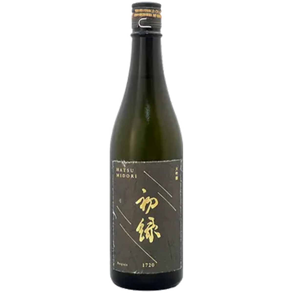 奥飛騨 初綠 大吟釀35 酒瓶正面商品圖