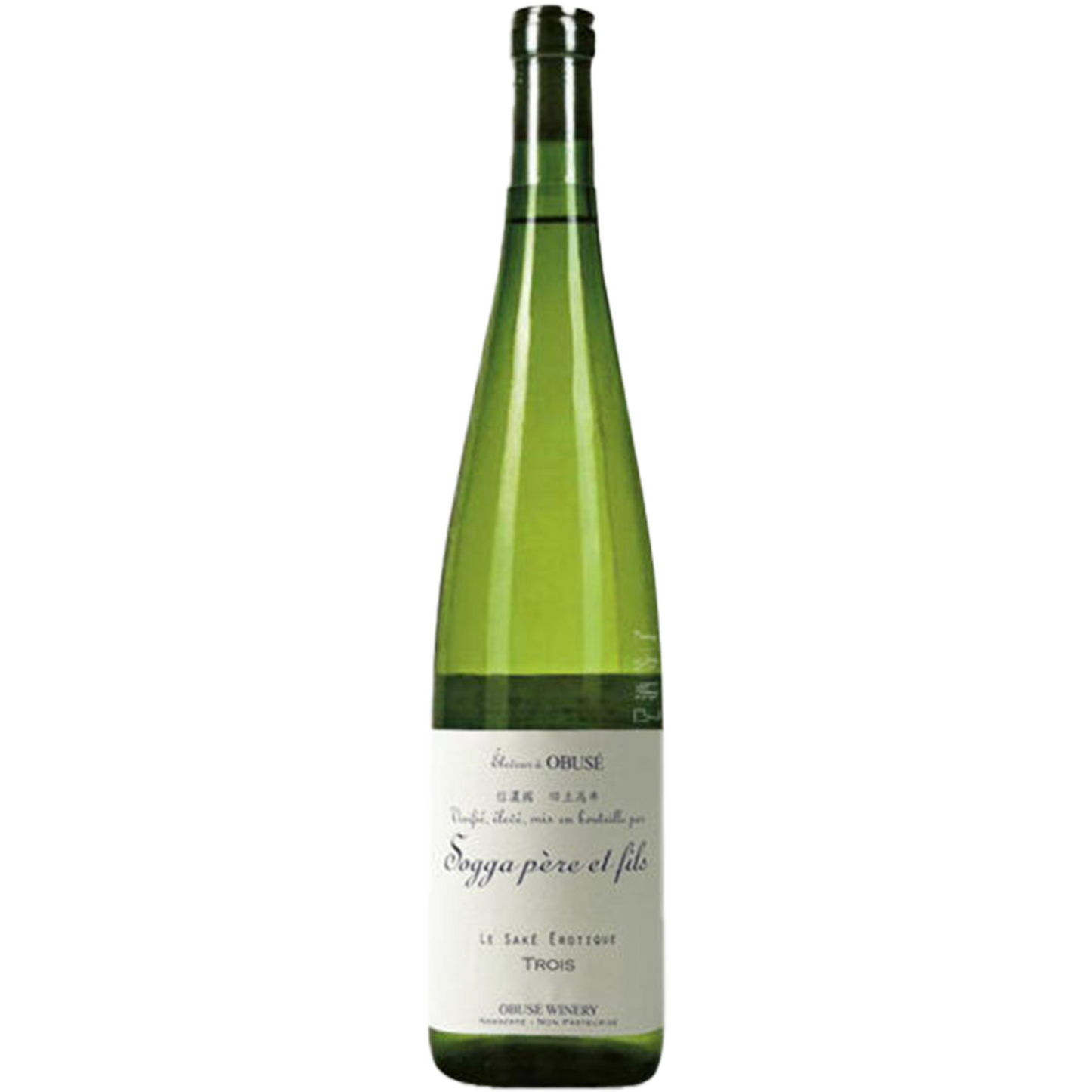 小布施 3號 Obuse Winery Sogga Nagano Le Sake Erotique Numero TROIS
