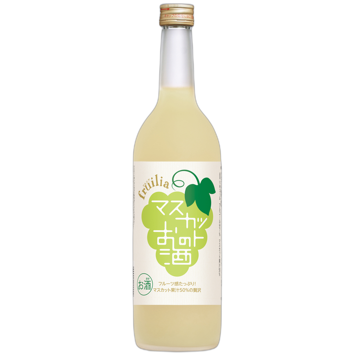 愛知國盛 白葡萄風味酒 720ml 瓶身產品照(白底)