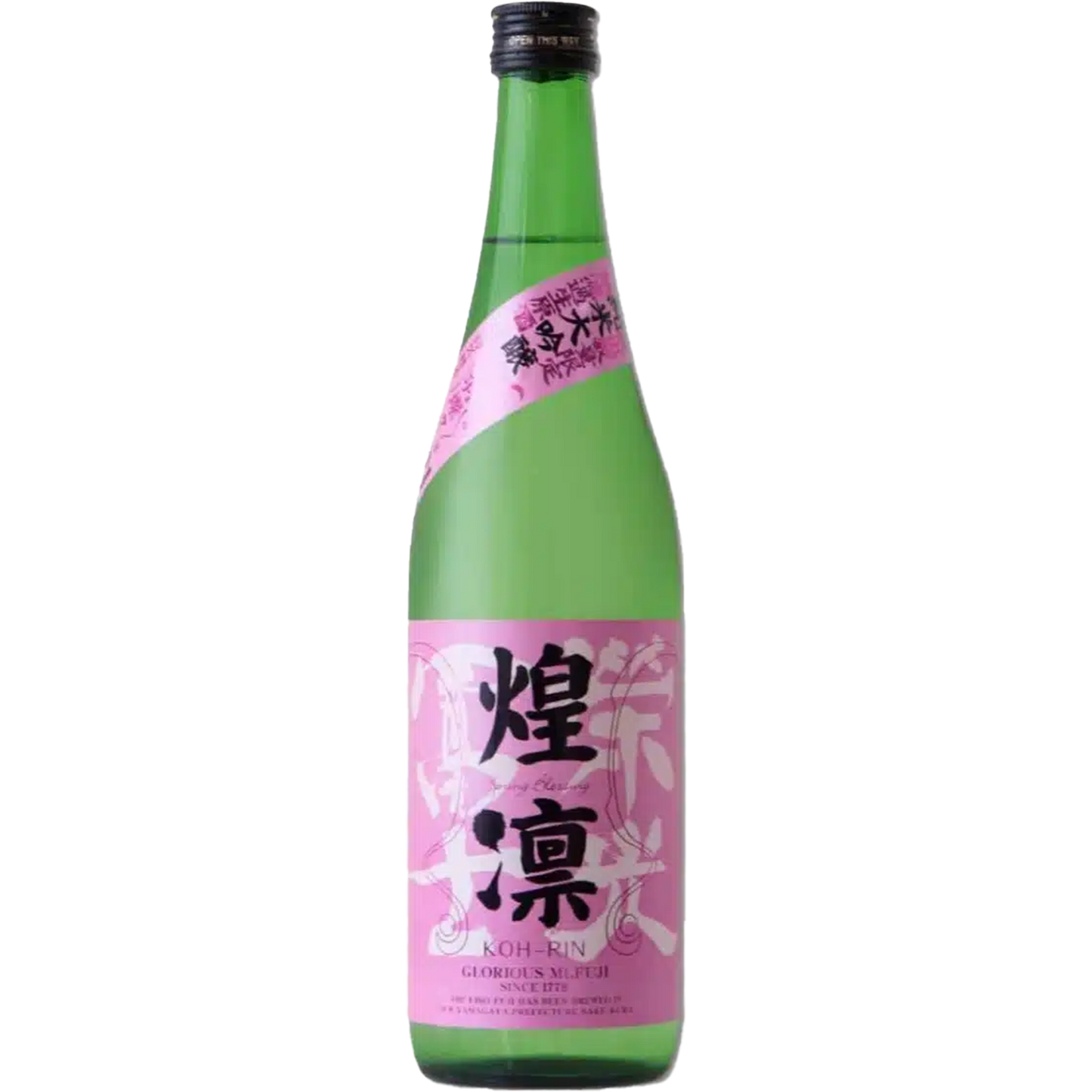 榮光富士 煌凜 純米大吟釀 無濾過生原酒