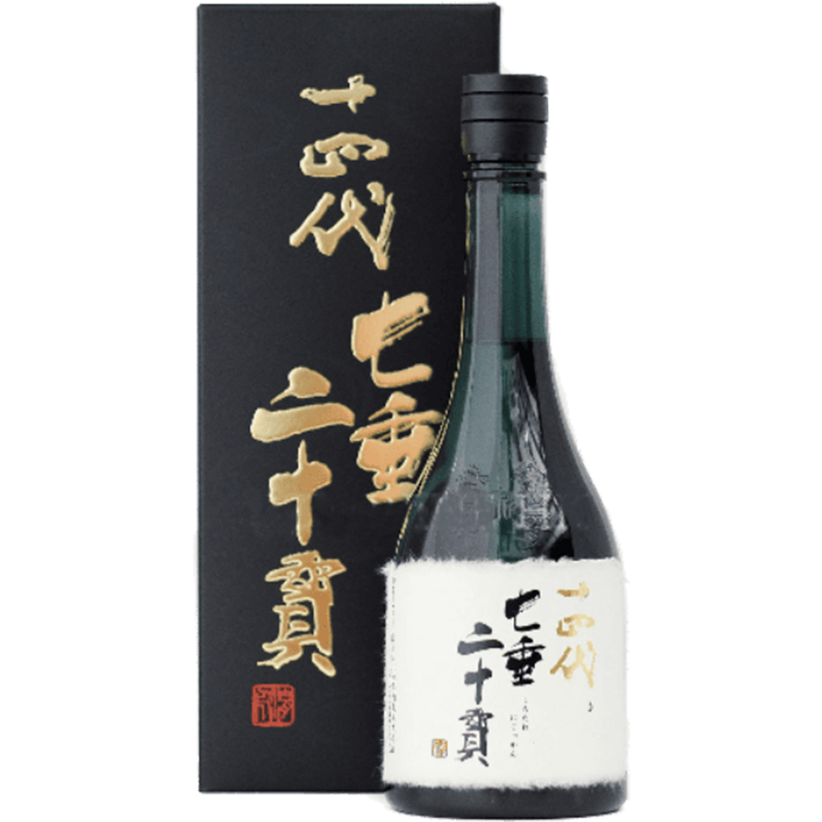 十四代 七垂二十貫 純米大吟釀 酒瓶正面商品圖