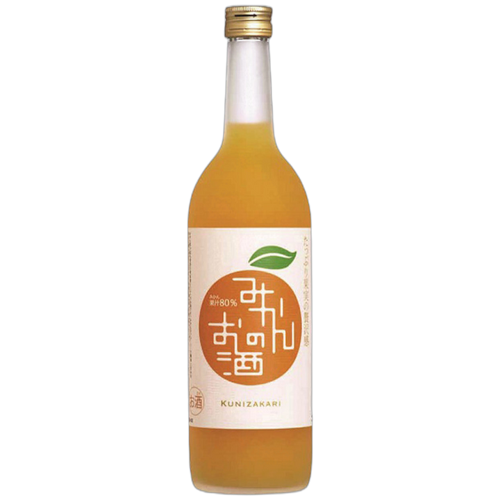 愛知國盛 蜜柑風味酒 720ml 瓶身產品照(白底)