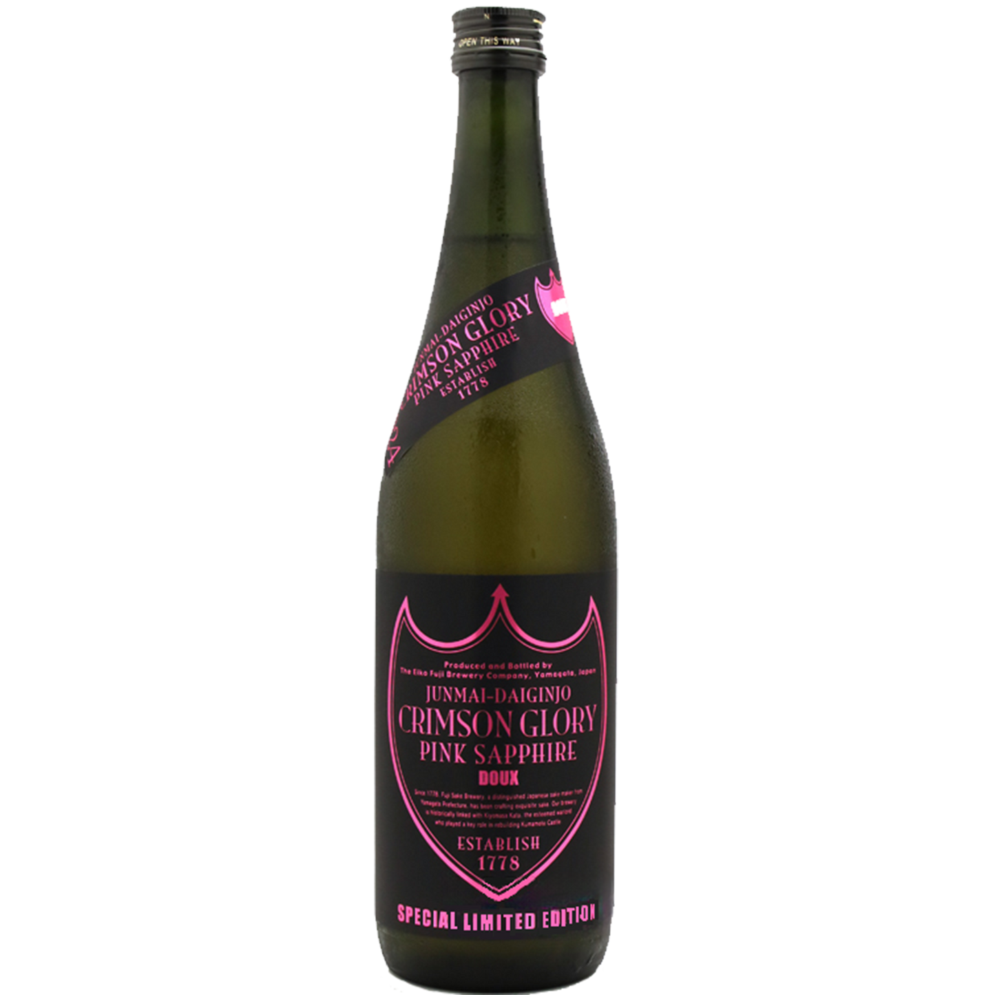 榮光富士 Crimson Glory 純米大吟釀 無濾過原酒 (赤色酵母)