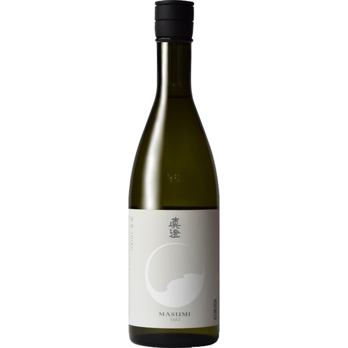 真澄 白妙 SHIRO 純米吟釀 酒瓶正面商品圖