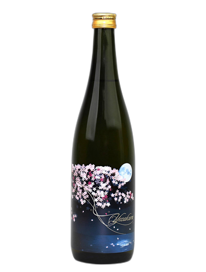 會津譽 Yozakura 純米吟釀 酒瓶正面商品圖