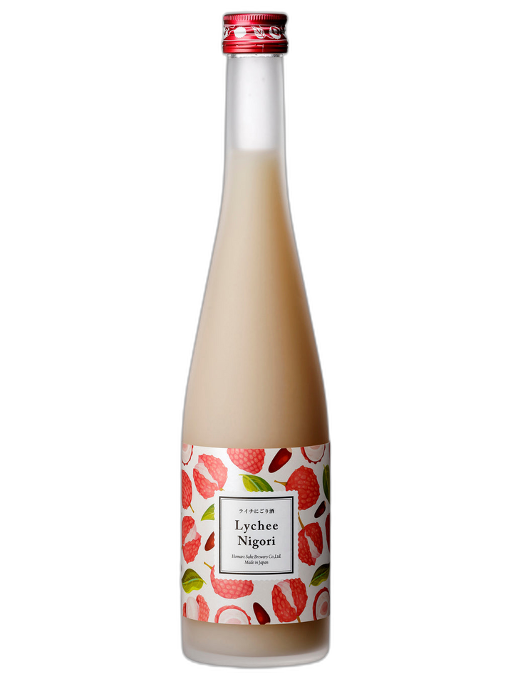會津譽 荔枝濁酒 酒瓶正面商品圖