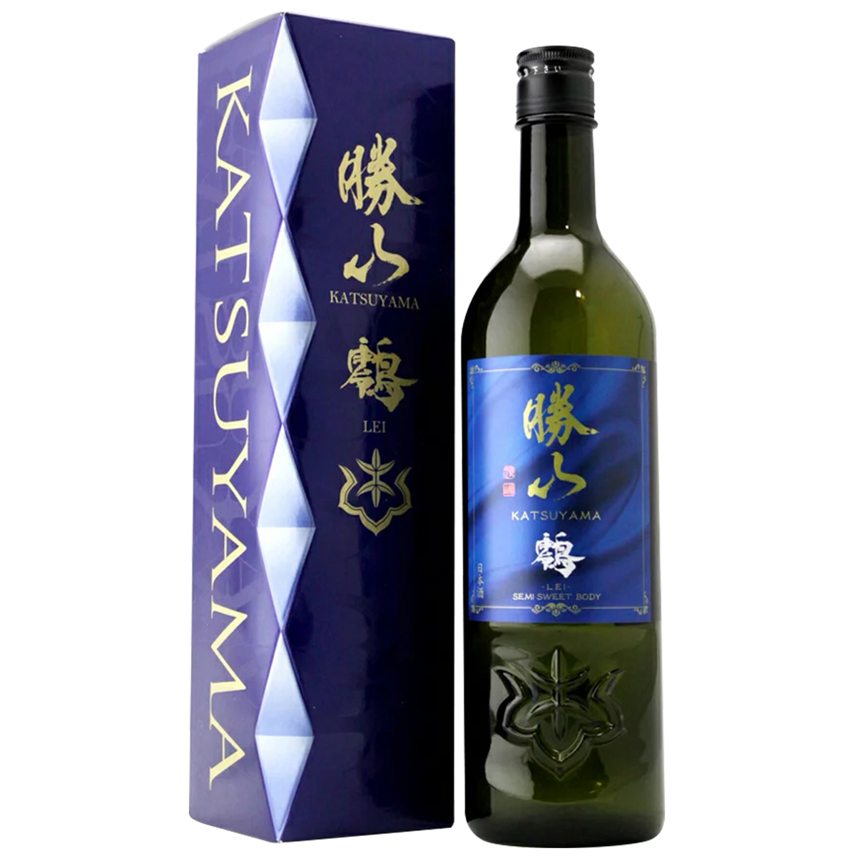 勝山 䴇 袋取 純米吟釀 酒瓶正面商品圖