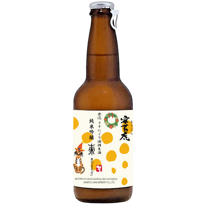 安藝虎 純米吟釀 素 發泡生酒 聖誕節特別版