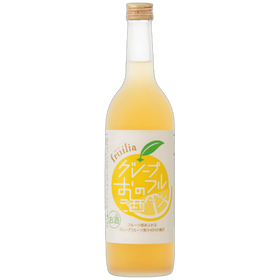 愛知國盛 葡萄柚風味酒 720ml 瓶身產品照（白底）