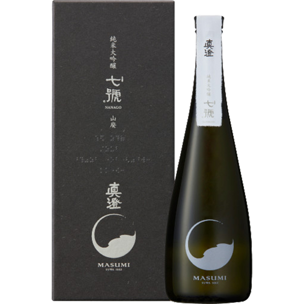真澄 山廢 純米大吟釀 七號 酒瓶正面商品圖
