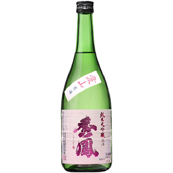 秀鳳 純米大吟釀 愛山 酒瓶正面商品圖