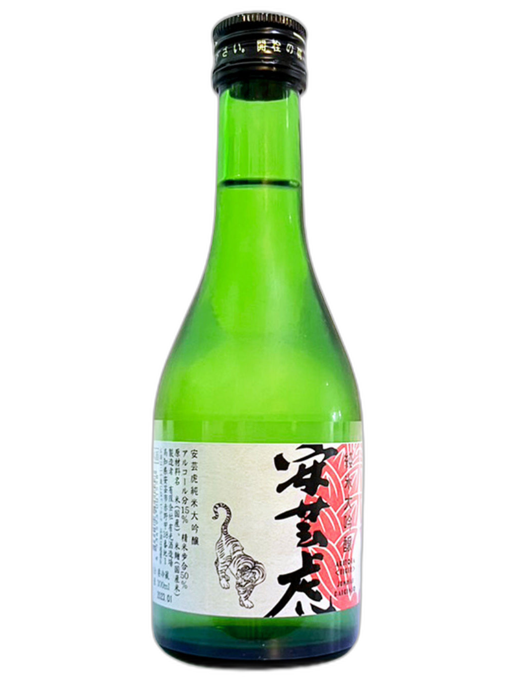 安藝虎 純米大吟釀 酒瓶正面商品圖