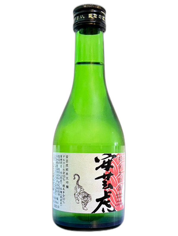 安藝虎 純米大吟釀 酒瓶正面商品圖