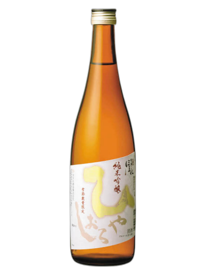 會津譽 純米吟釀 冷卸 酒瓶正面商品圖