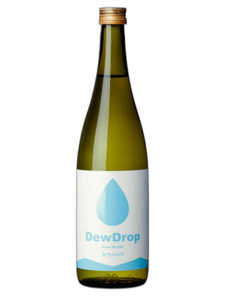 會津譽 DewDrop 特別本釀造 酒瓶正面商品圖