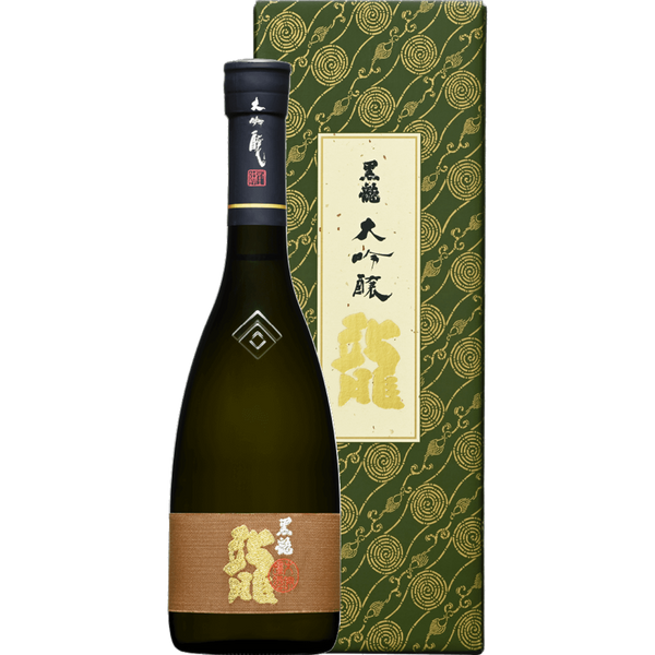 黑龍 龍 限定 大吟釀 酒瓶正面商品圖