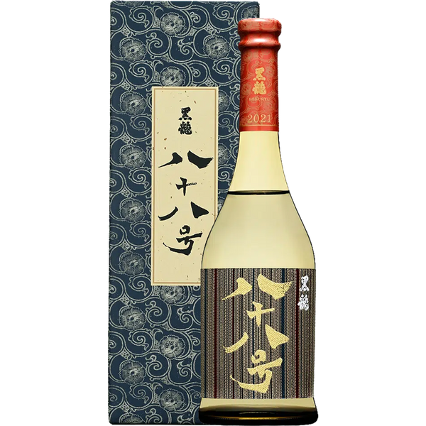 黑龍 八十八號 酒瓶正面商品圖