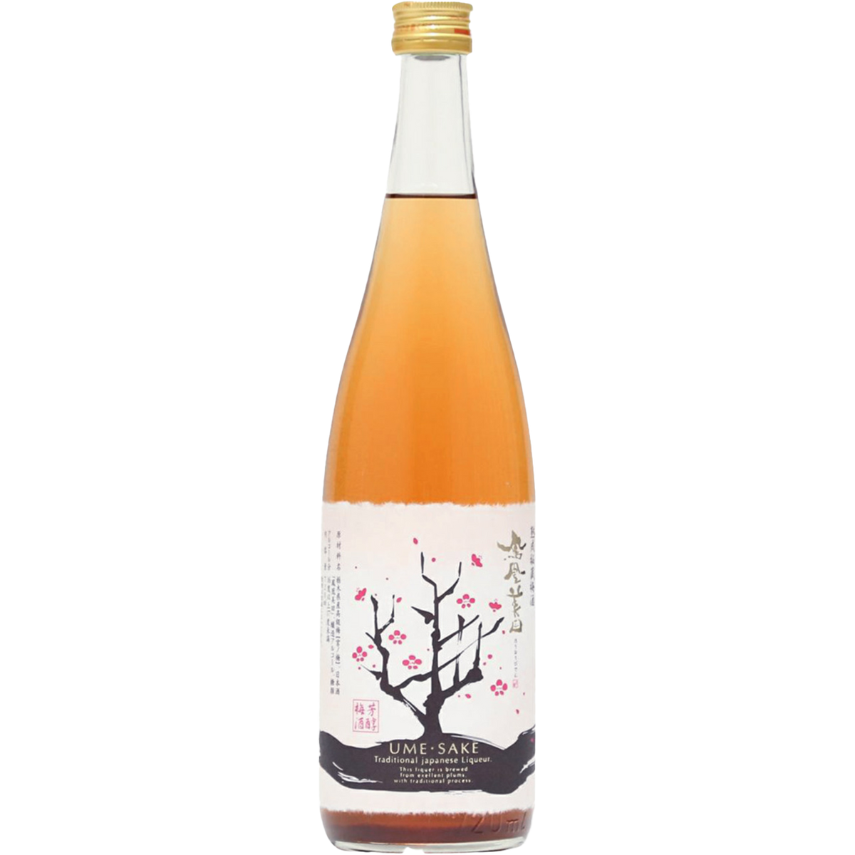 鳳凰美田 秘蔵梅酒 酒瓶正面商品圖