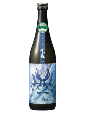 百十郎 純米吟釀 青波 酒瓶正面商品圖