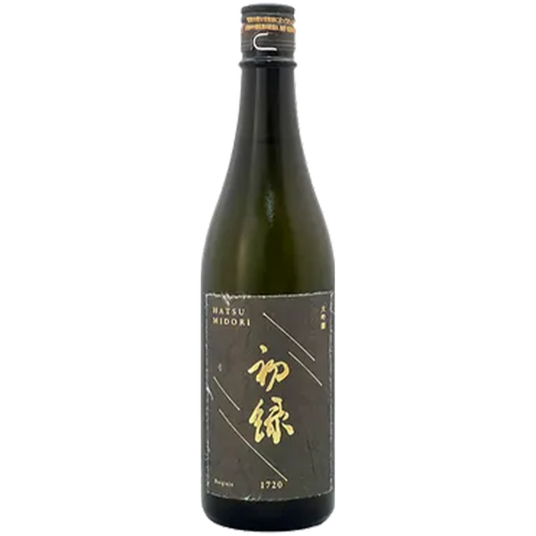 奥飛騨 初綠 大吟釀35 酒瓶正面商品圖