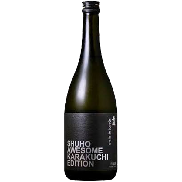 秀鳳 純米大吟醸 超辛口 酒瓶正面商品圖