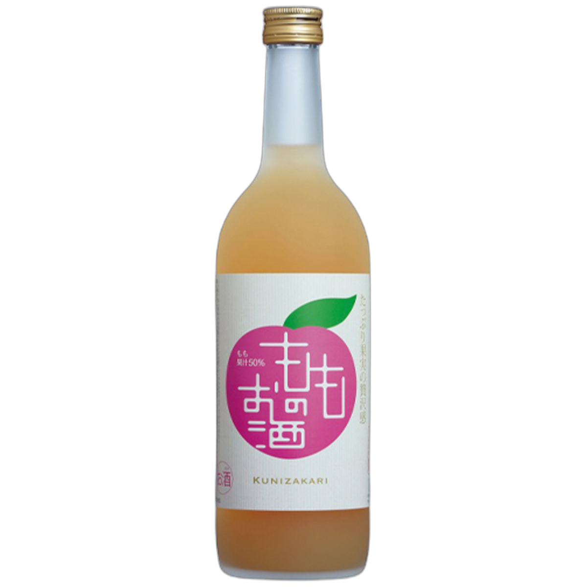 愛知國盛 蜜桃風味酒 720ml 瓶身產品照（白底）