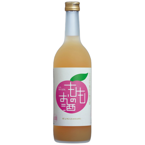 愛知國盛 蜜桃風味酒 720ml 瓶身產品照（白底）