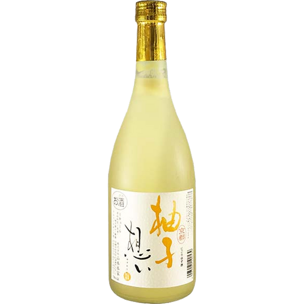 神聖 柚子想い 酒瓶正面商品圖
