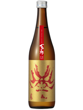百十郎 大辛口純米 赤面 GOLD 酒瓶正面商品圖