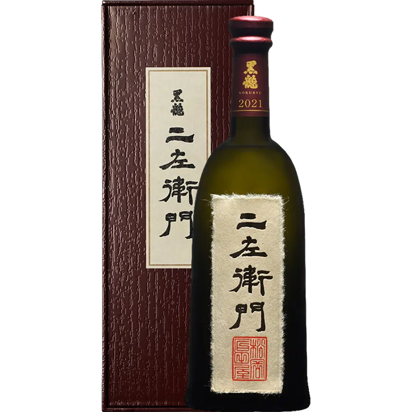 黑龍 二佐衛門 純米大吟釀 酒瓶正面商品圖