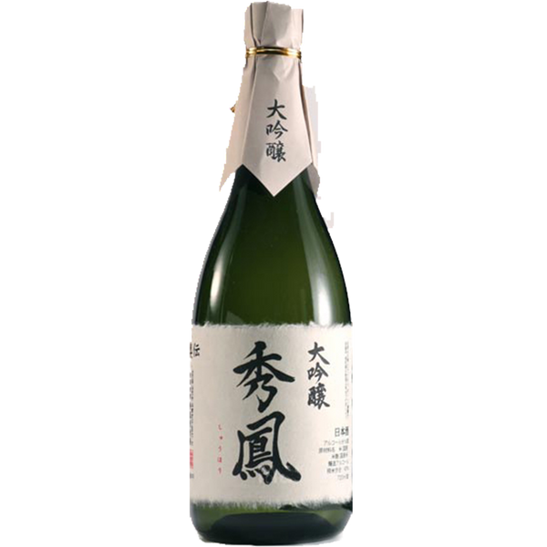 秀鳳 純米大吟釀 山田錦 40 酒瓶正面商品圖