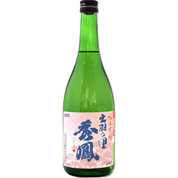秀鳳 純米吟醸 出羽之里 酒瓶正面商品圖
