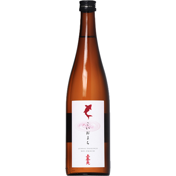 上喜元 純米大吟釀 鯉魚 酒瓶正面商品圖
