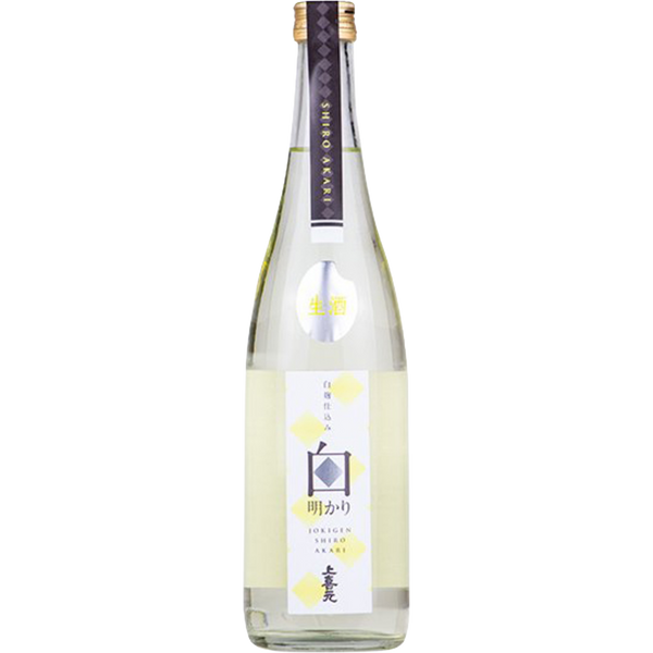 上喜元 純米生酒 白麴仕込 酒瓶正面商品圖