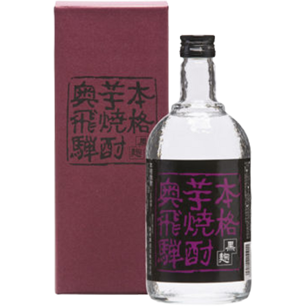 奧飛驒 本格芋燒酎 酒瓶正面商品圖