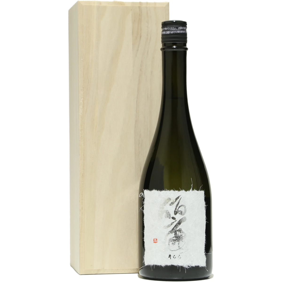 仙禽 麗 (うらら) 化粧箱入り 酒瓶正面商品圖
