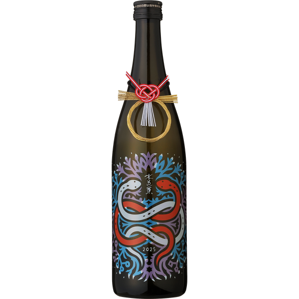 水芭蕉 蛇年限定 純米大吟釀 酒瓶正面商品圖