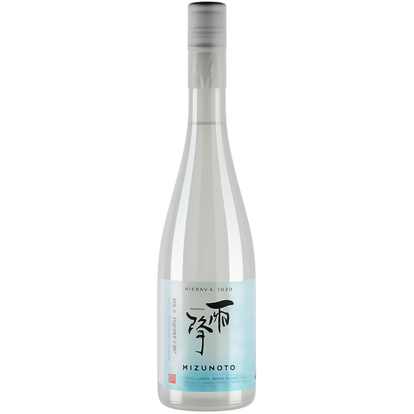 雨降 水酛仕込 愛山 酒瓶正面商品圖