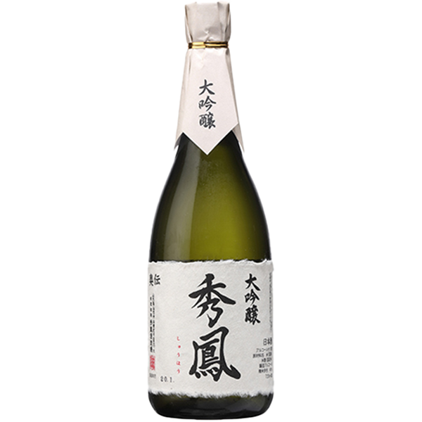 秀鳳 大吟釀 奧傳 酒瓶正面商品圖