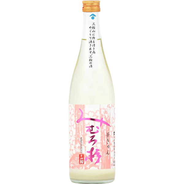 三諸杉 春季限定 純米吟釀 霞酒 酒瓶正面商品圖
