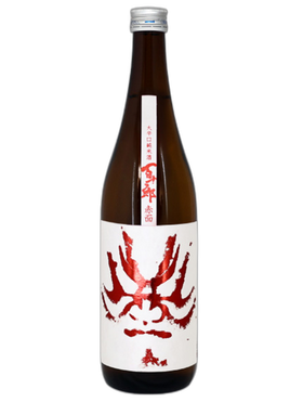百十郎 大辛口純米 赤面 酒瓶正面商品圖