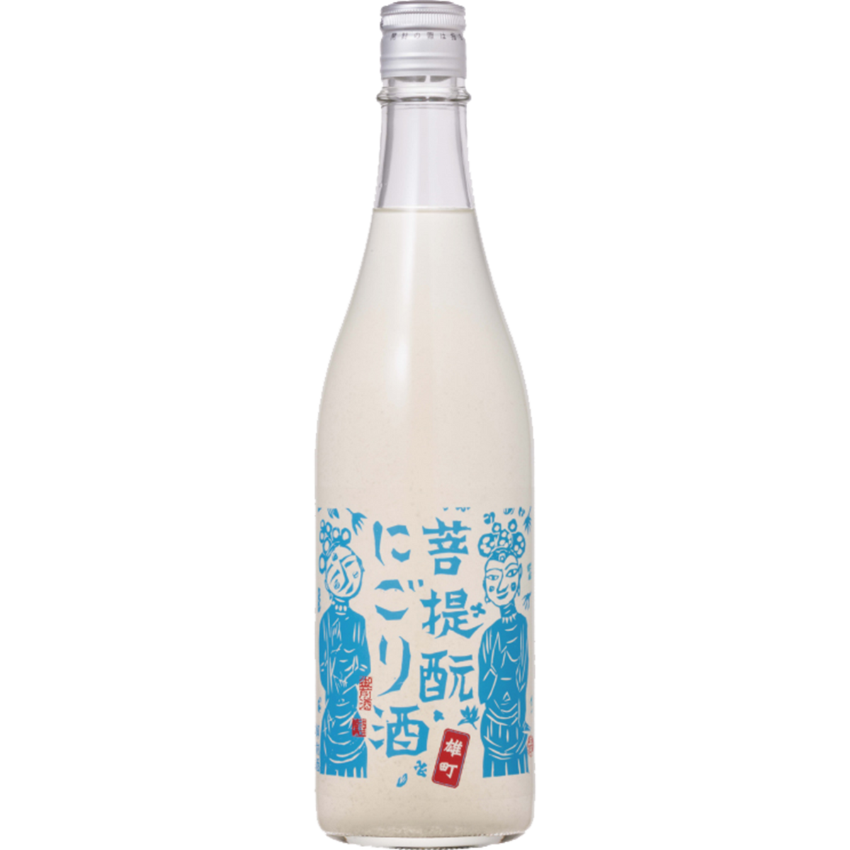 御前酒 菩提酛 にごり ライト 720ml瓶商品正面圖