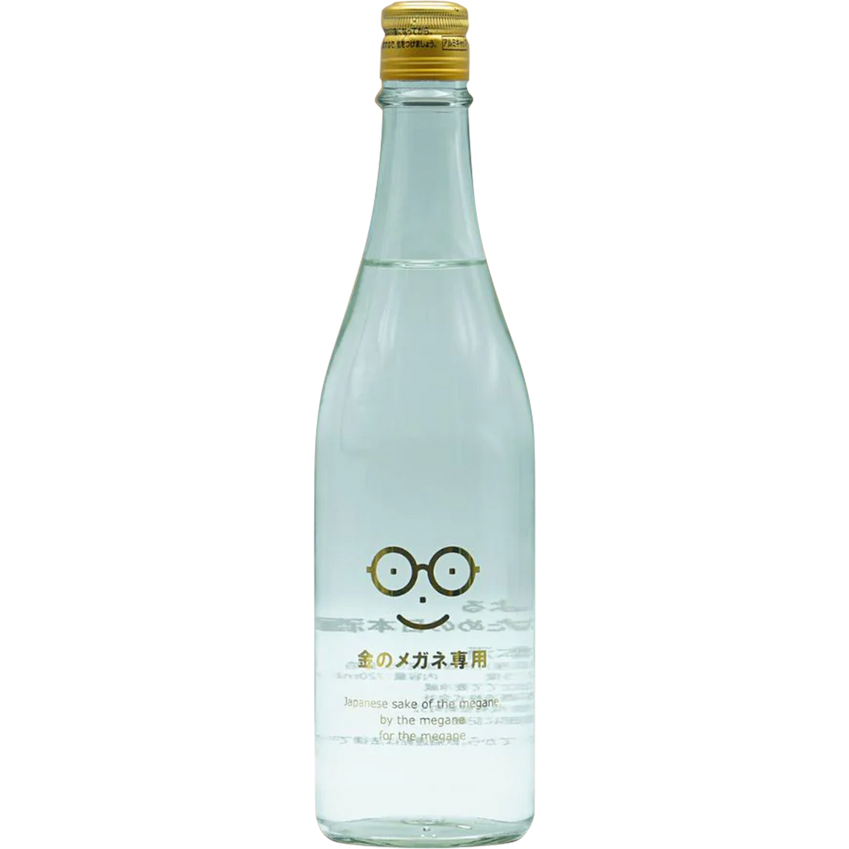 萩之鶴 日輪田 金箔眼鏡酒 酒瓶正面商品圖