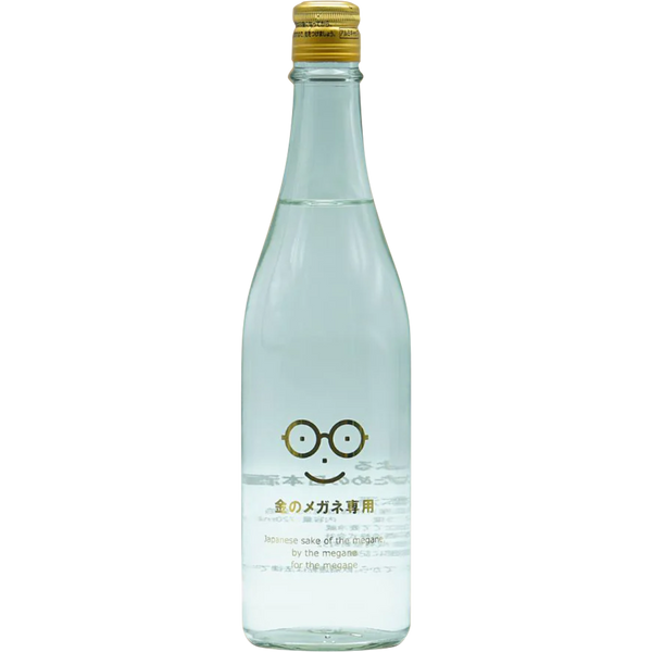 萩之鶴 日輪田 金箔眼鏡酒 酒瓶正面商品圖