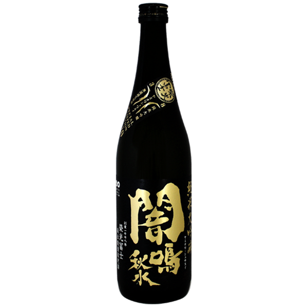 榮光富士 闇鳴秋水 純米大吟釀 無濾過生原酒 酒瓶正面商品圖