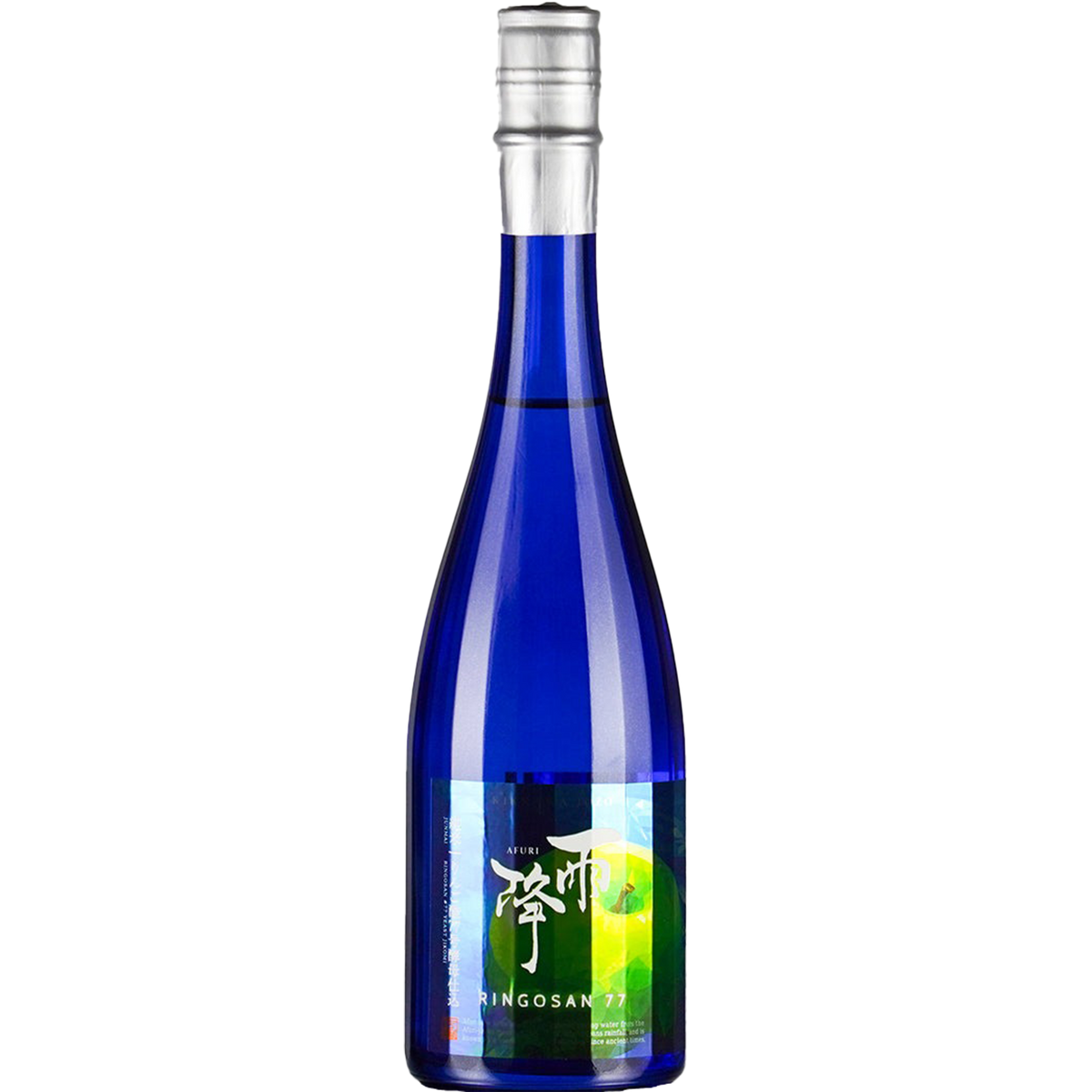 雨降 りんごさん 77 純米吟釀 (蘋果酸) 酒瓶正面商品圖