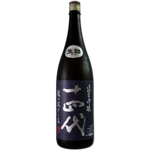 十四代 龍之落子 純米大吟釀 上諸白 酒瓶正面商品圖