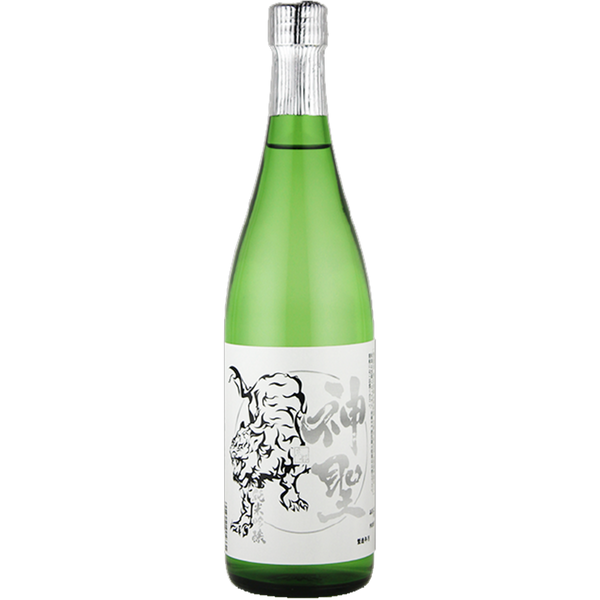 神聖 祝 純米吟釀 白虎 酒瓶正面商品圖