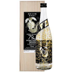 榮光富士 79 Au PURE GOLD 金箔特盛 無濾過生原酒 純米大吟釀 箱入