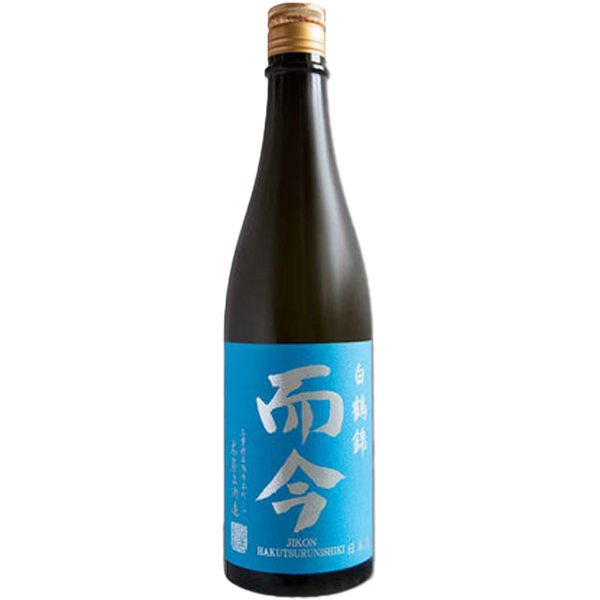 而今 白鶴錦 純米大吟釀 酒瓶正面商品圖
